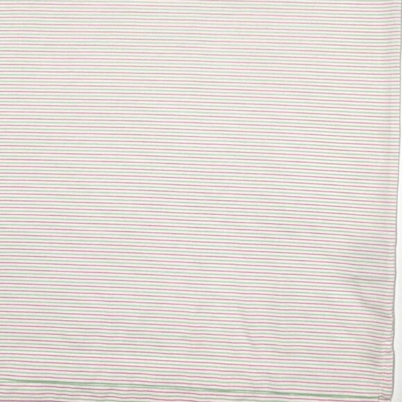 Donald Ross Golf Polo Men’s M White Pink Green Micro Stripe Polyester - Picture 4 of 7
